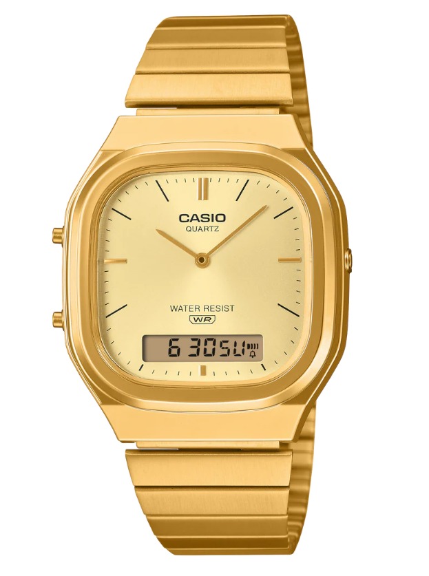 Casio Vintage Gold Dial AQ240EG-9A
